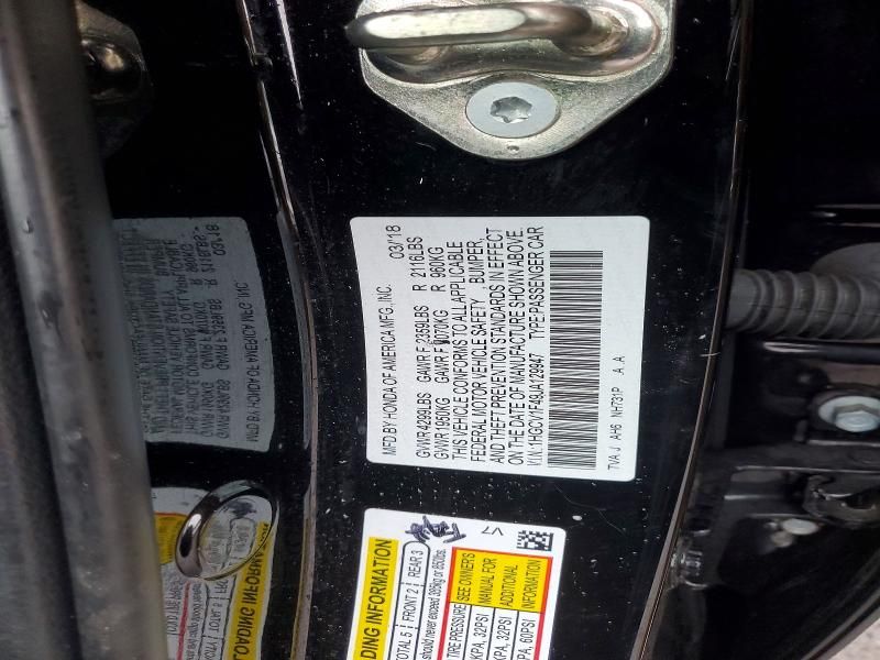 2018 Honda Accord ex