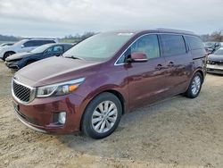 KIA salvage cars for sale: 2017 KIA Sedona ex