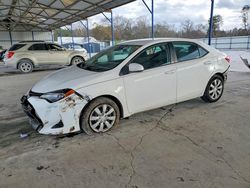 2017 Toyota Corolla l en venta en Cartersville, GA