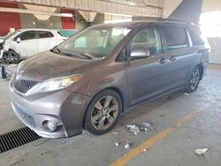 2012 Toyota Sienna Sport en venta en Dyer, IN