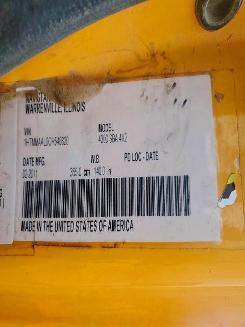 2012 International 4300 Dump Truck