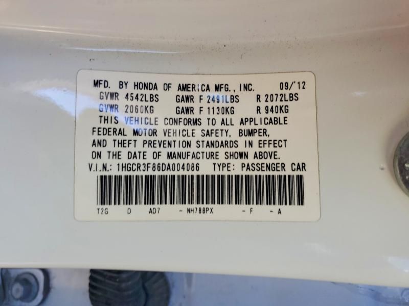 2013 Honda Accord exl