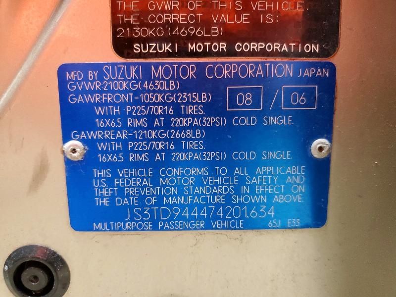 2007 Suzuki Grand Vitara Xsport