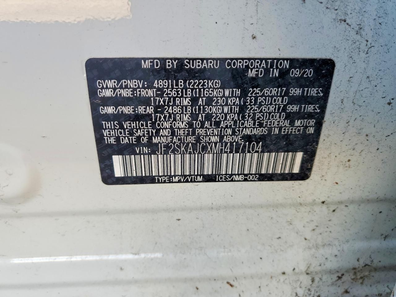 2021 Subaru Forester Premium