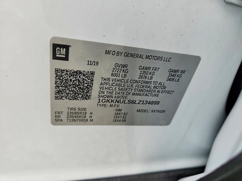 2020 GMC Acadia slt