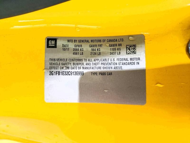 2012 Chevrolet Camaro lt