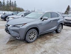 Salvage cars for sale from Copart Bowmanville, ON: 2017 Lexus Nx 200t Base