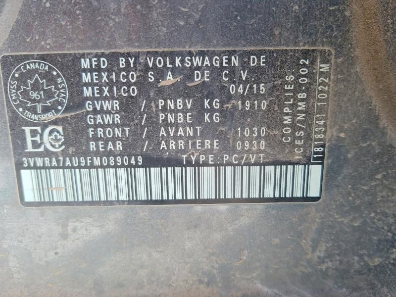 2015 Volkswagen Golf tdi