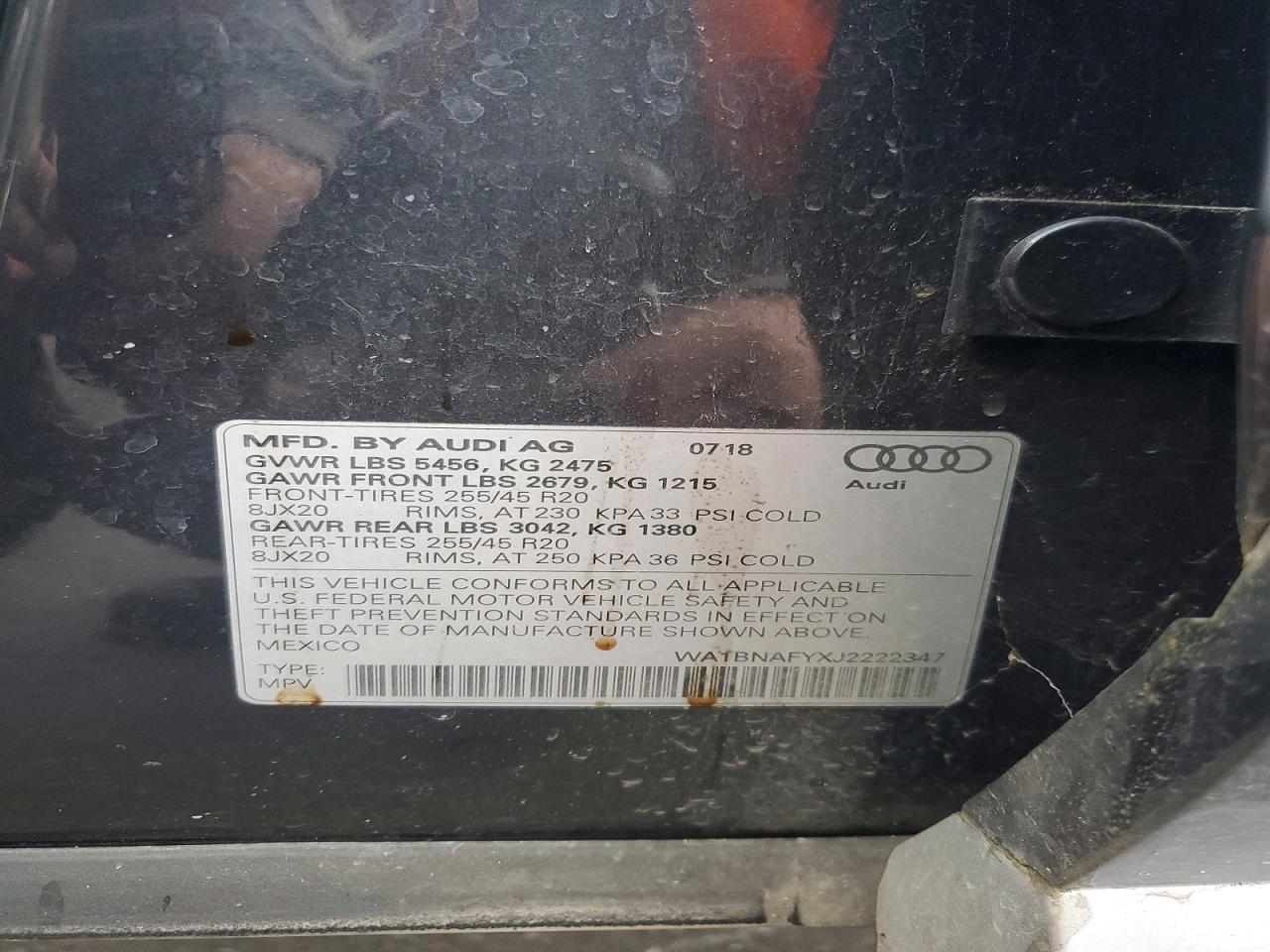 2018 Audi Q5 Premium Plus