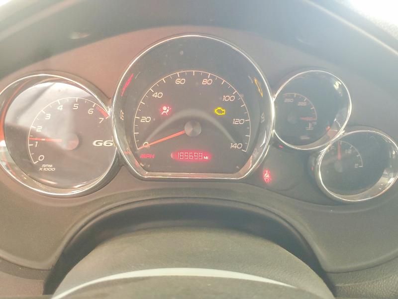 2009 Pontiac G6 gt