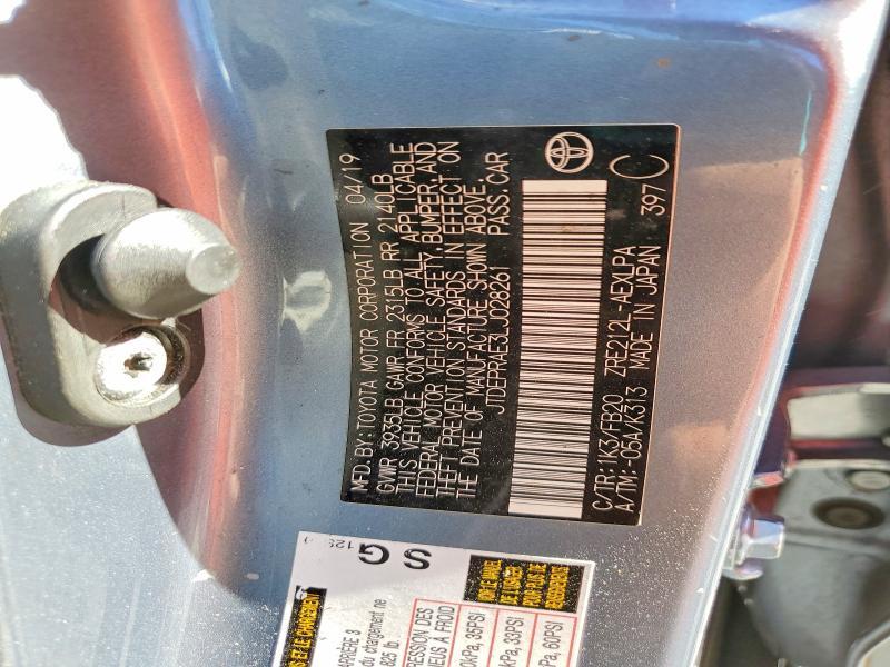 2020 Toyota Corolla le