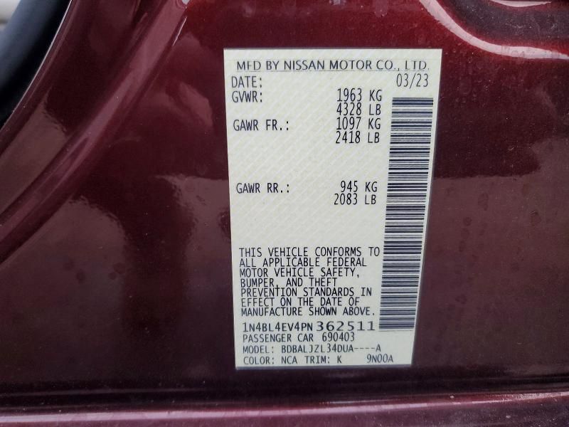 2023 Nissan Altima sl