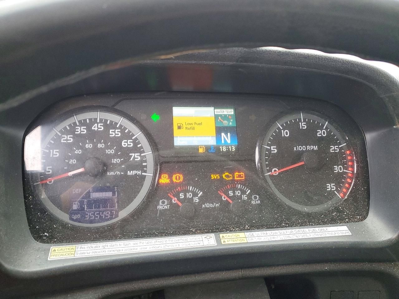 2016 Hino 338 BOX Truck