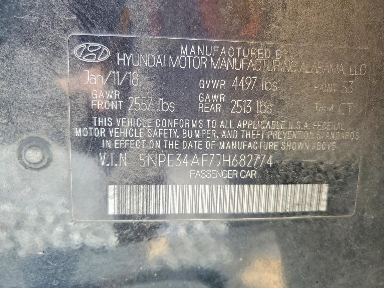 2018 Hyundai Sonata Sport