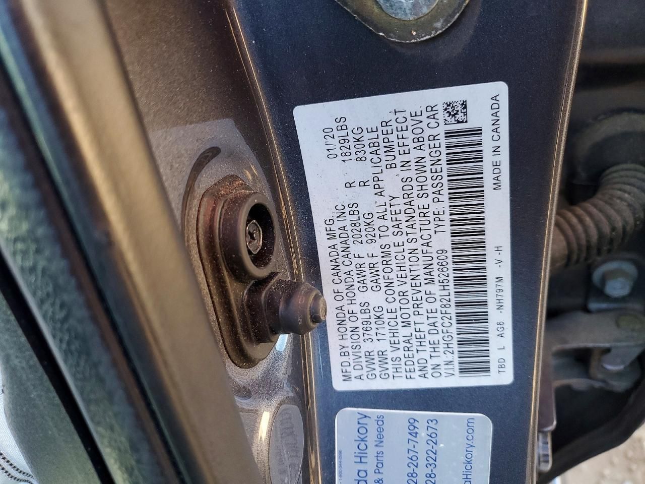 2020 Honda Civic Sport