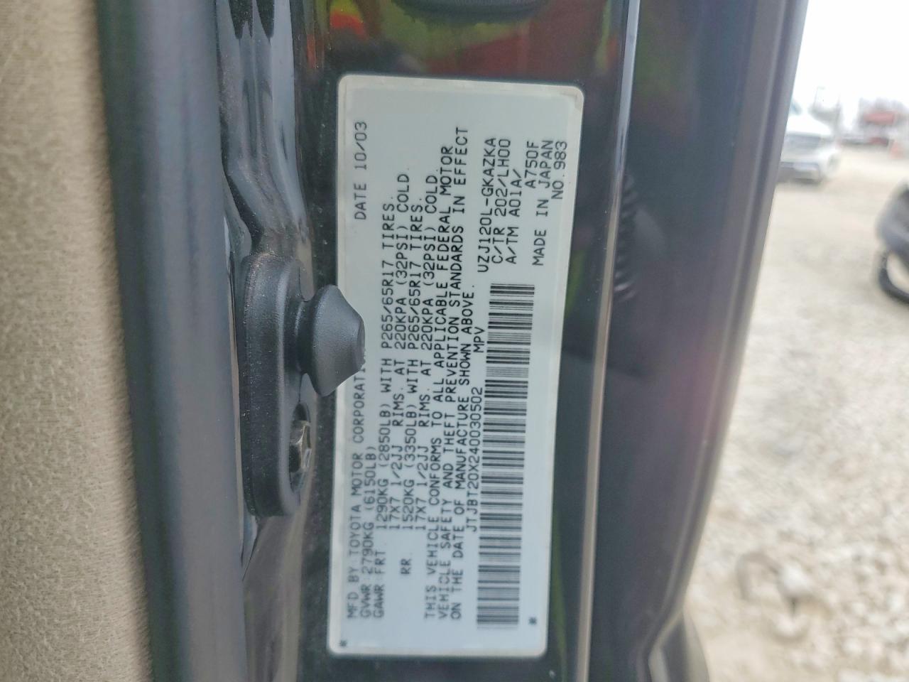 2004 Lexus GX