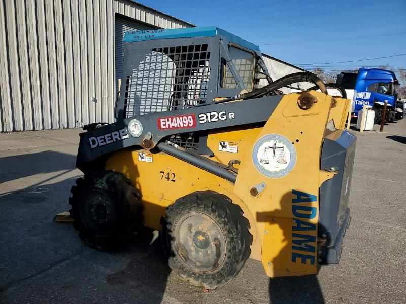 2016 John Deere 312GR Skid Steer Loader