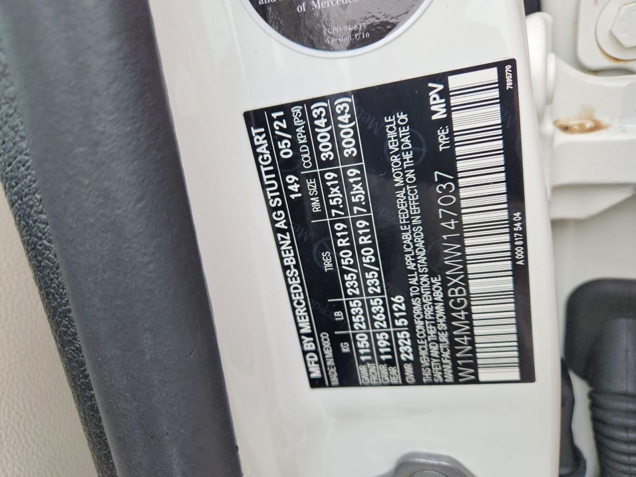 2021 Mercedes-Benz Glb 250