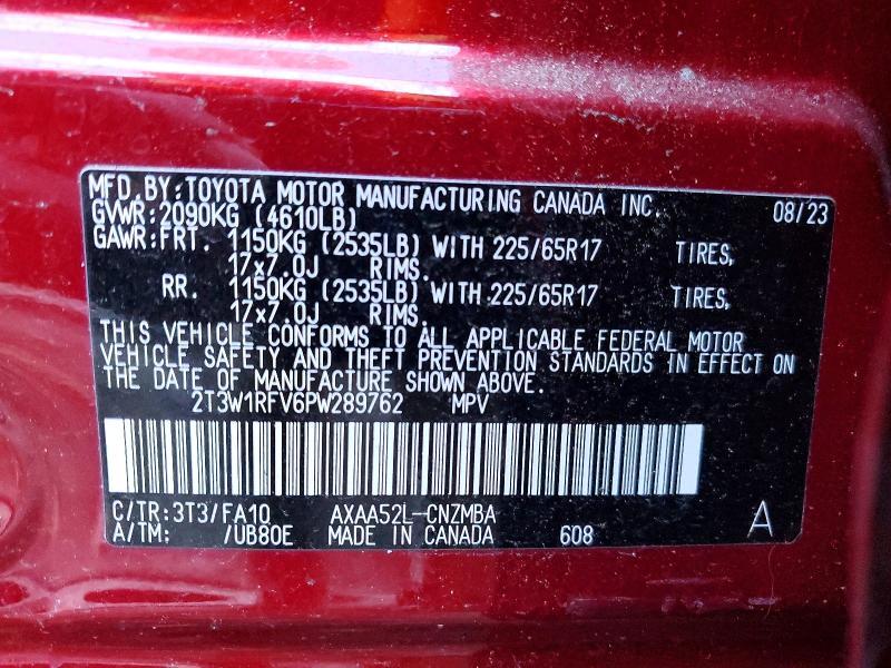 2023 Toyota Rav4 xle