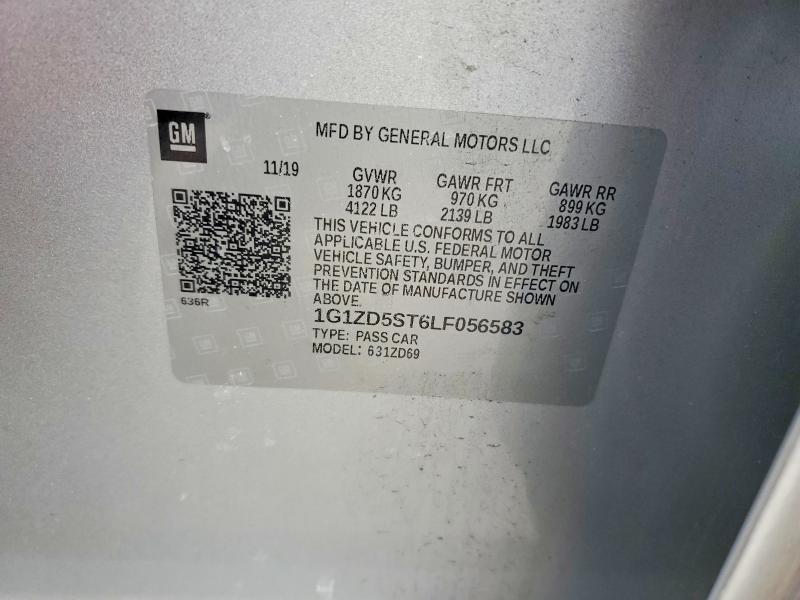 2020 Chevrolet Malibu lt