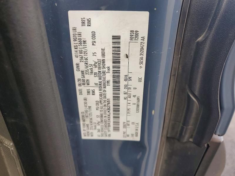 2020 Ford Transit 250 Delivery Van