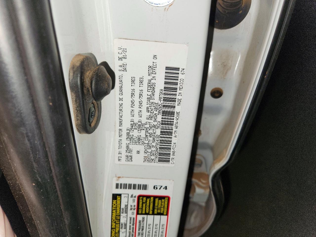 2021 Toyota Tacoma SR5