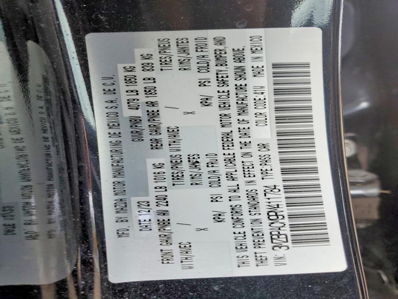 2024 Mazda 3 Preferred