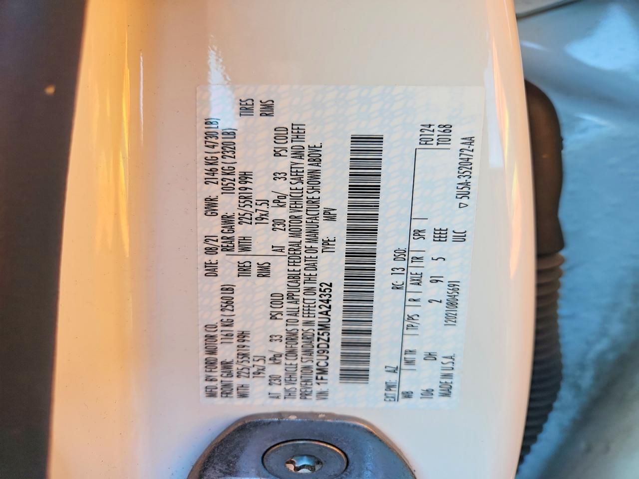 2021 Ford Escape Titanium