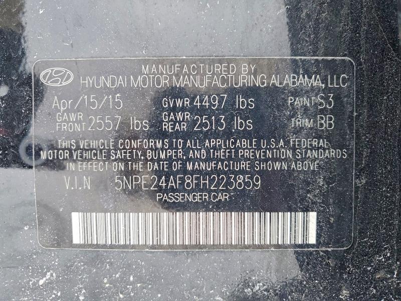 2015 Hyundai Sonata se