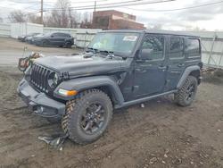 Jeep salvage cars for sale: 2021 Jeep Wrangler Unlimited Sport