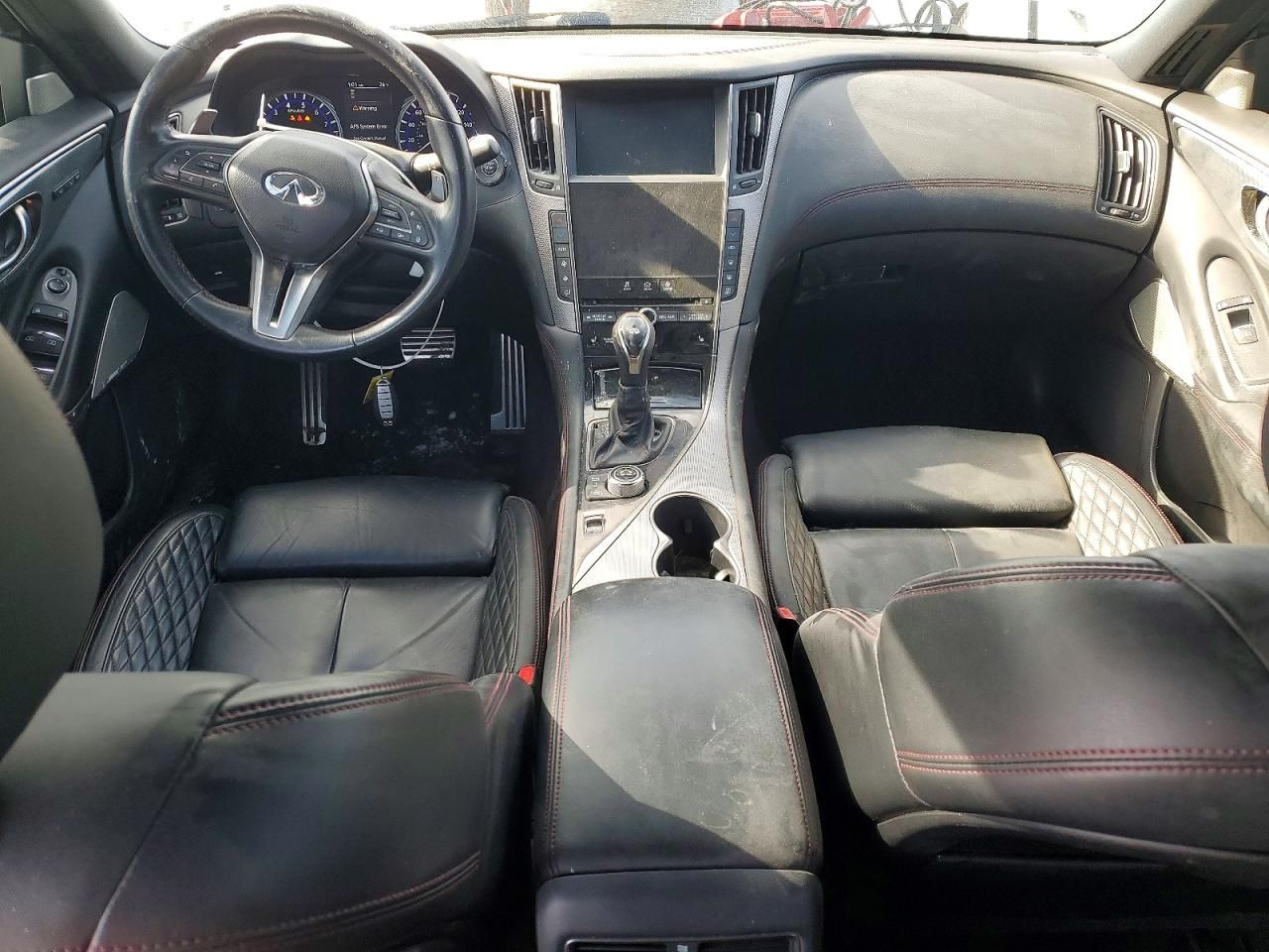 2018 Infiniti Q50 red Sport 400