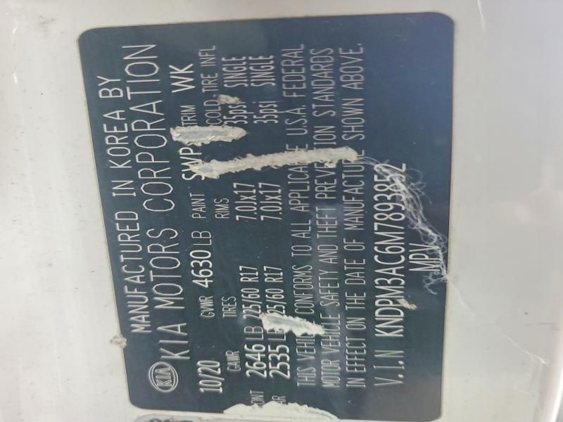 2021 KIA Sportage lx