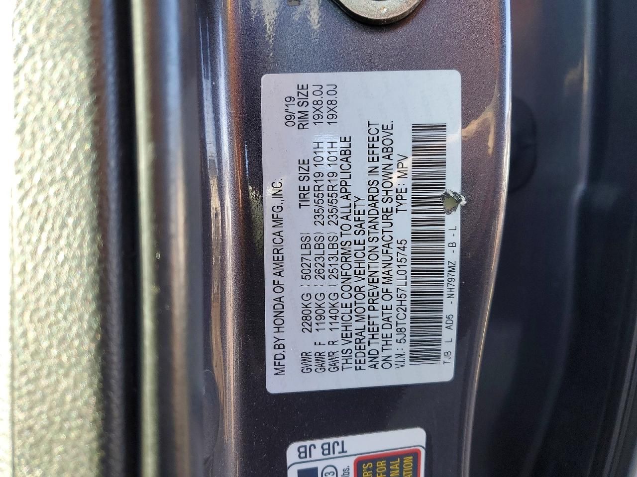 2020 Acura Rdx Technology