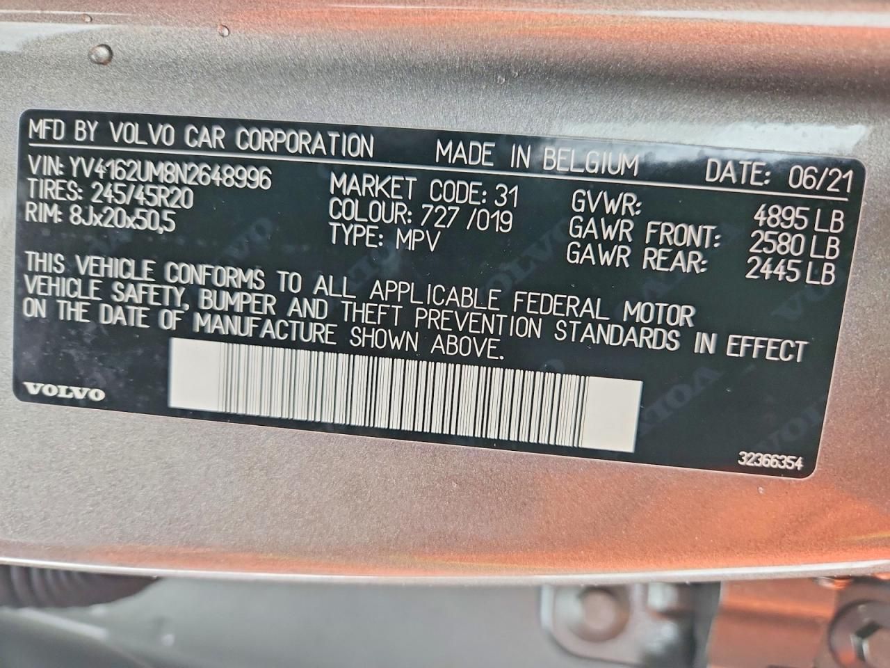 2022 Volvo Xc40 T5 R-design