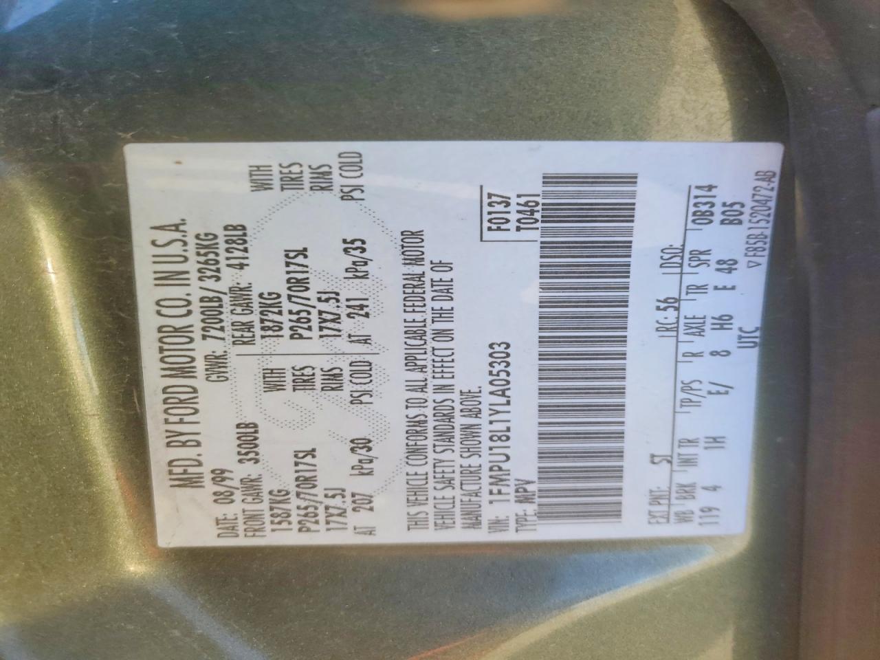 2000 Ford Expedition Eddie Bauer