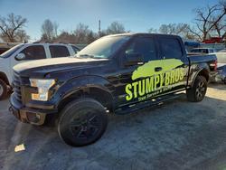 Salvage trucks for sale at Wichita, KS auction: 2017 Ford F150 Supercrew