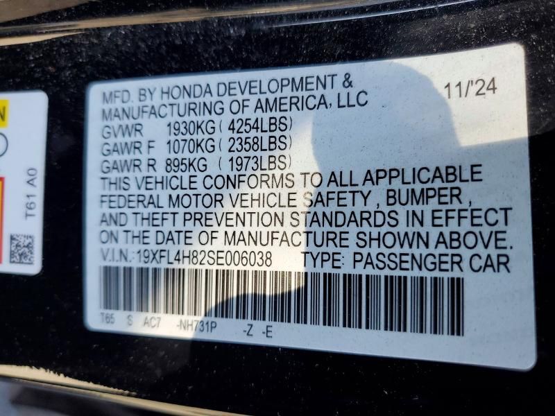 2025 Honda Civic Sport