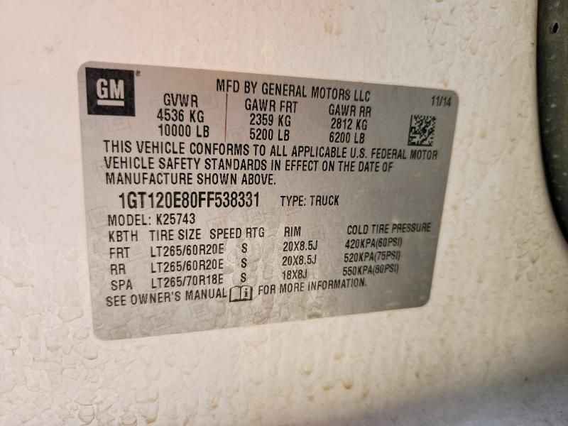 2015 GMC Sierra K2500 Denali