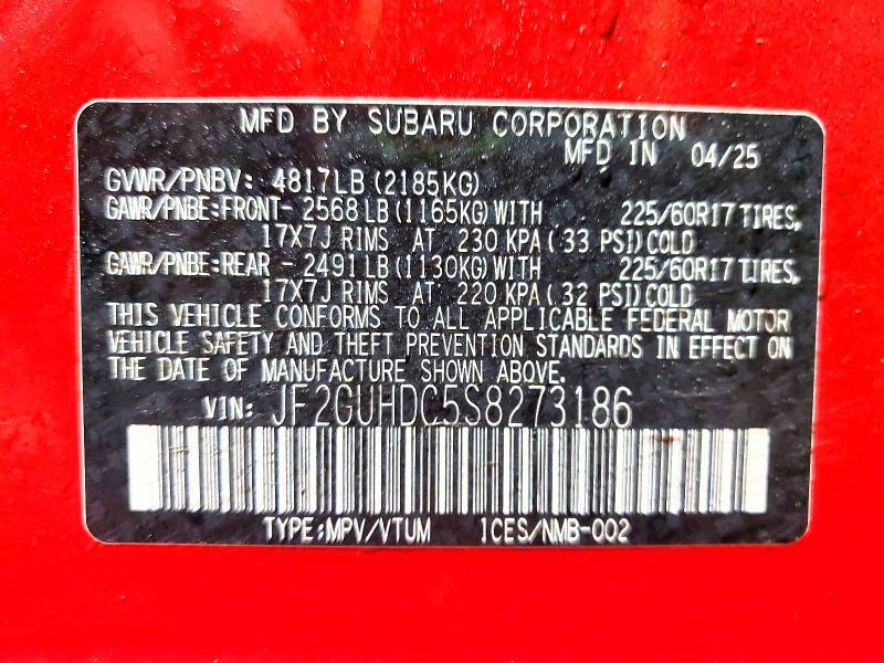 2025 Subaru Crosstrek Premium