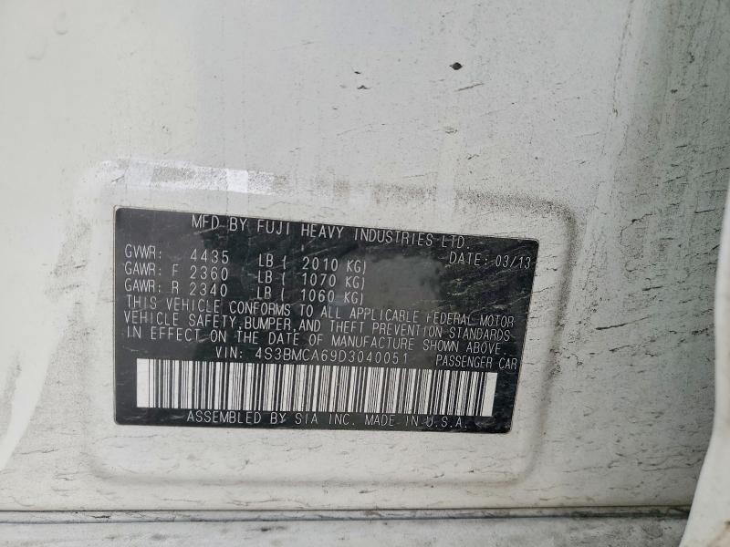 2013 Subaru Legacy 2.5i