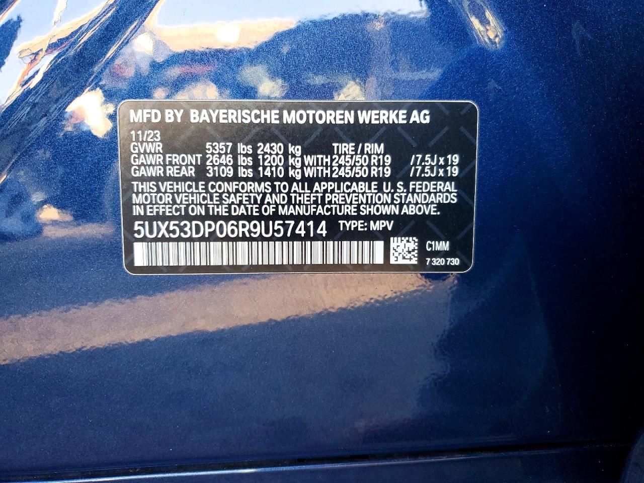 2024 BMW X3 Xdrive30i