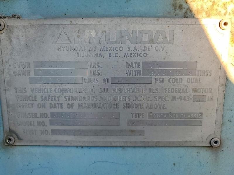 1995 Hyundai Trailer