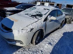 Honda Civic salvage cars for sale: 2014 Honda Civic lx