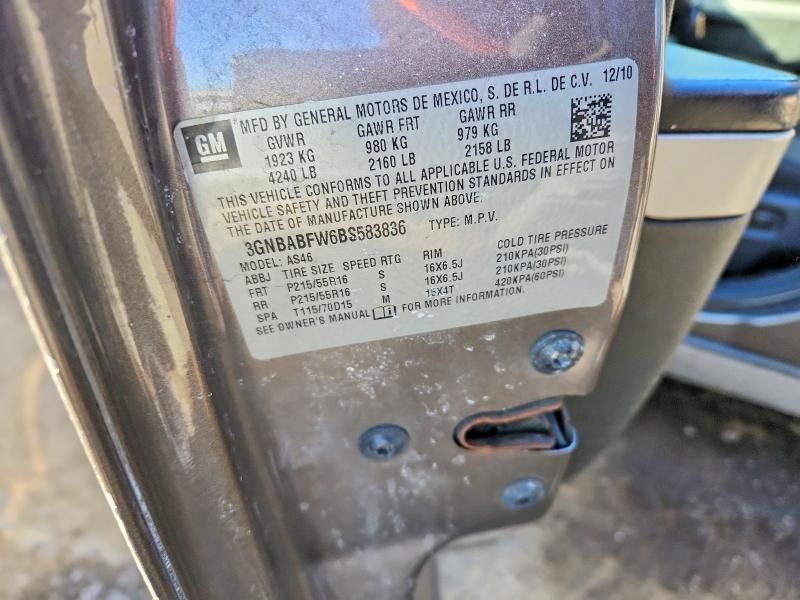 2011 Chevrolet Hhr lt