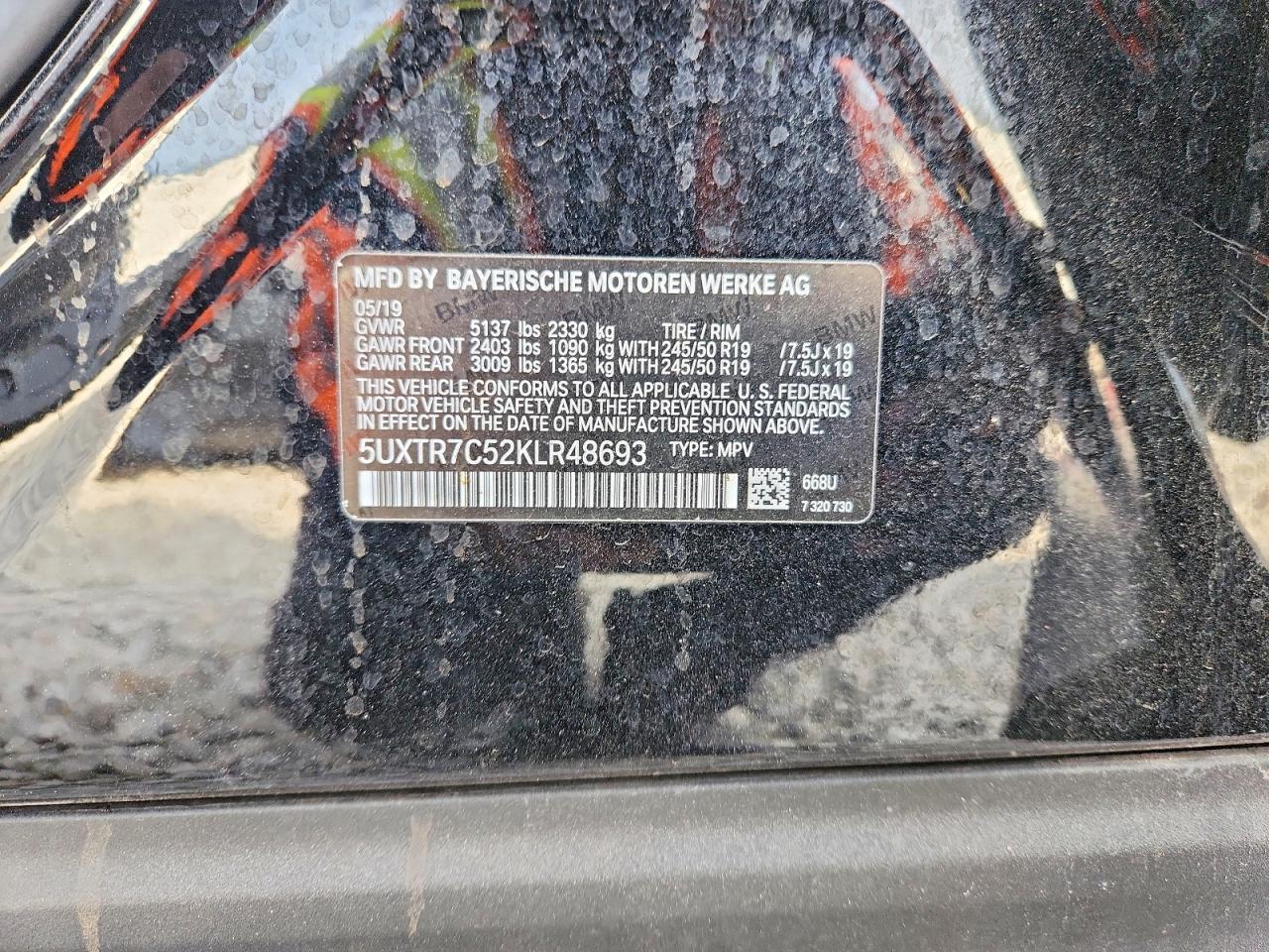 2019 BMW X3 Sdrive30i