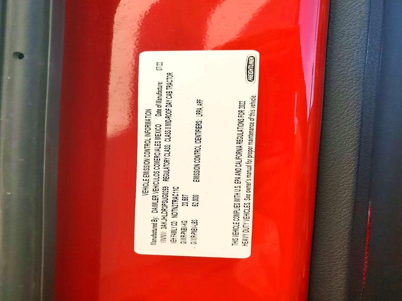 2023 Freightliner Cascadia 126