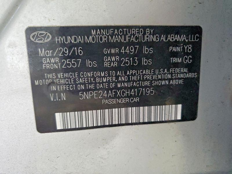 2016 Hyundai Sonata