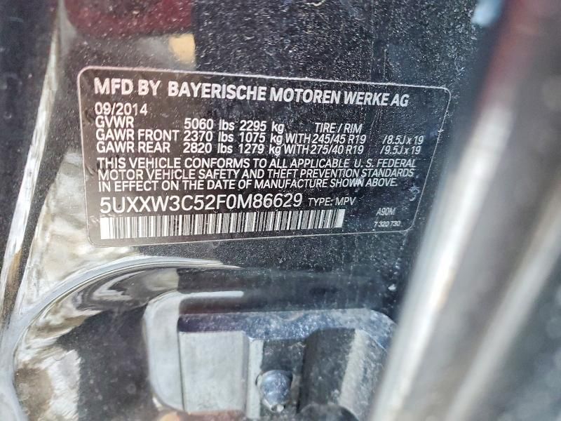 2015 BMW X4 Xdrive28i