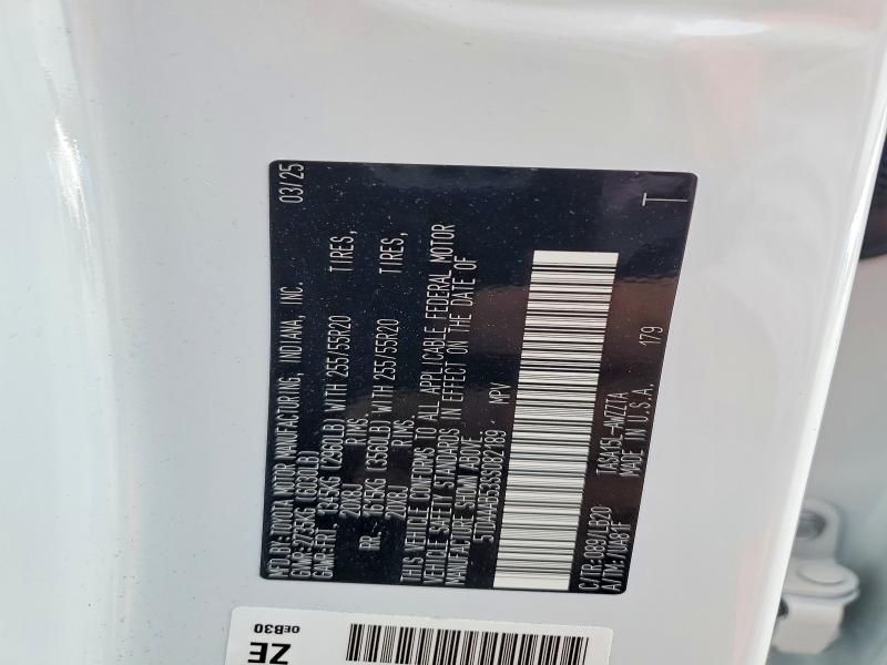 2025 Toyota Grand Highlander le