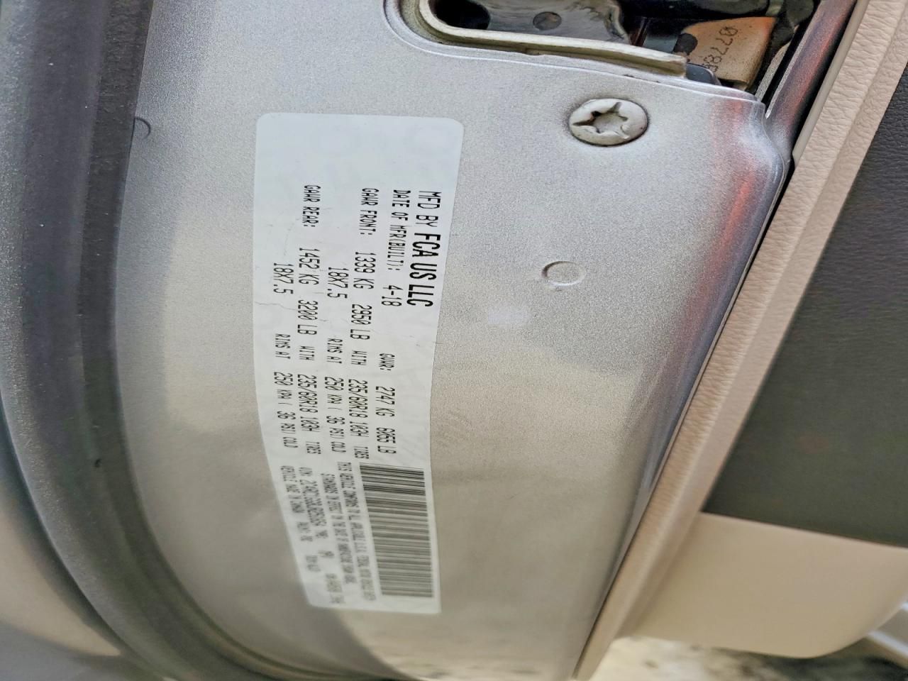 2018 Chrysler Pacifica Limited